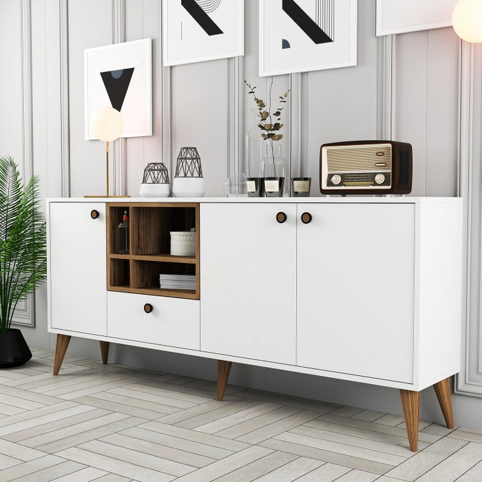 Hanah Home Napoli - Consola Blanca Hanah Home Napoli - Consola Blanca